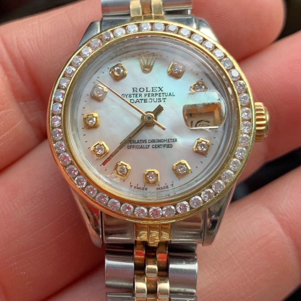 Authentic Rolex date just
